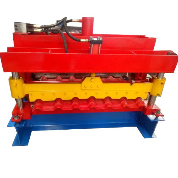 Hydraulic Pressure Glazed Tile Roll Forming Machine For Yx35-925 Profile