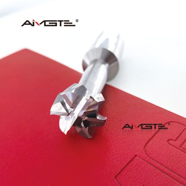 Tungsten Carbide 6 Flutes T Slot Milling Cutter Hardened Steel Aluminum End Mill CNC Router Bit for T Type Groove 6mm 8mm 10mm 12mm Shank