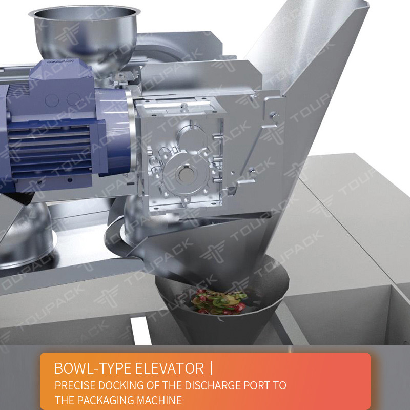 Смешанный Weigher Multihead легкой закускы машины упаковки Vffs сухофрукта системы упаковки
