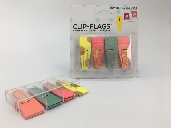 Wedding CorporatePersonalised Stationery Gifts File Bind Paper Clip Hot Stamping Custom Gold Metal