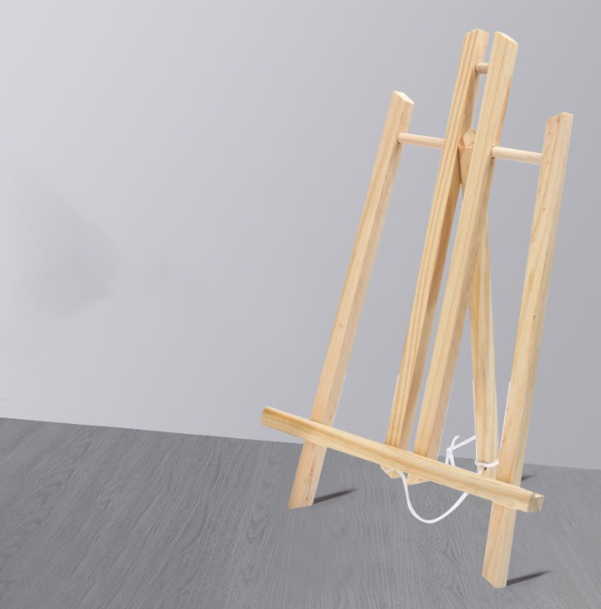 30CM 40CM 50CM Desktop Triangular Easel Wooden Adjustable Portable Kids Easel Art Painting Easel Display Stand Art Supplies