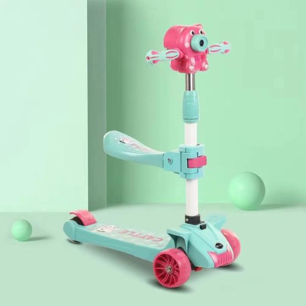 3-8 anos Meninos Meninas Crianças de plástico 3 rodas Scooter 3 rodas de pé Scooter 30kg