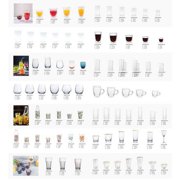 330 мл 200 мл рельефное стекло Tumbler Highball Glass