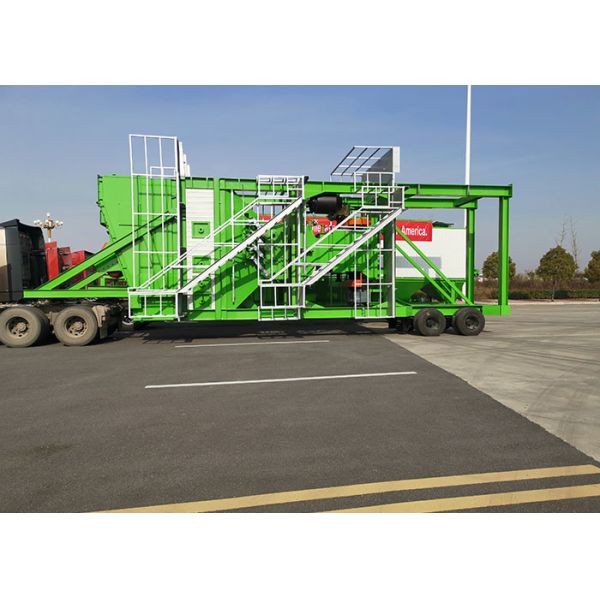 Чернь конструкции 80TPH шоссе асфальтирует смешивая завод