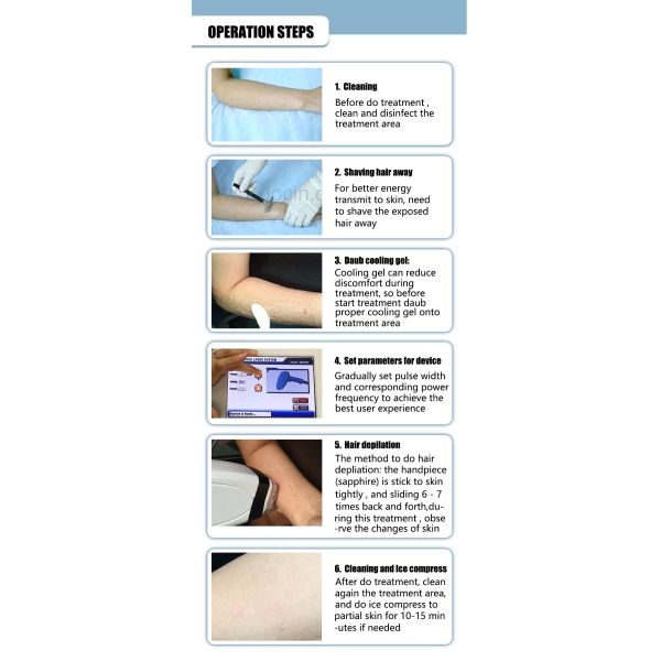 808nm Laser Diode Alexandrite Laser Hair Removal Machine Permanent Painless