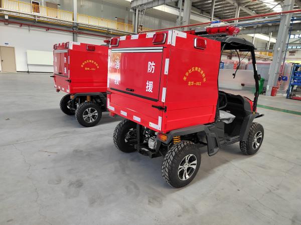 Camion de sauvetage d'urgence de petite taille, utilitaire, véhicule de terrain, moto de pompiers