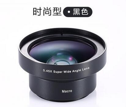 3 In 1 Macro Camera Lens Fixed Focus Lens 120° Wide Angle Detachable Clip On