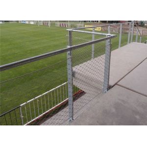 Гибкое отверстие загородки 80x80 Mm сада безопасностью веревочки провода нержавеющей стали