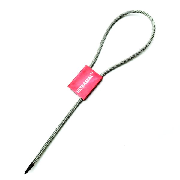 ISO 17712 Tamper Proof Container Cable Seal With 300mm Exposed Cable Length