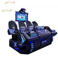 Dreamland entretenimiento 9D realidad virtual máquina de juegos de carnaval 9D 4 asientos simulador de cine VR Starship