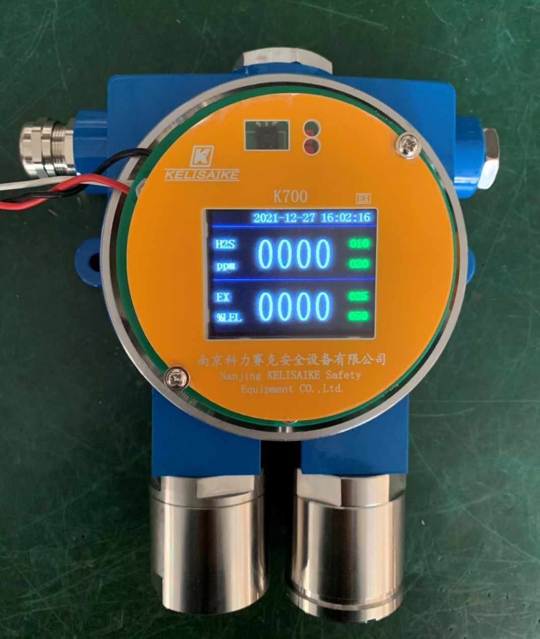 Настенный фиксированный многогазовый детектор KELISAIKE K900 настройка 30VDC