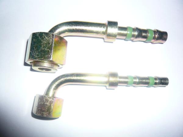 Transport refrigeration R404a Air Conditioning hose Iron fittings  Truck Refrigerant R404a A/C hose steel fittings