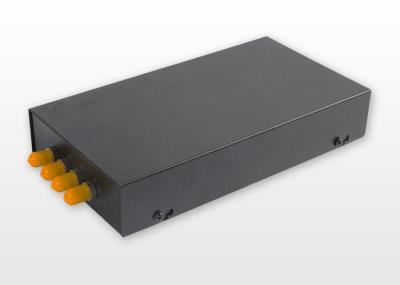 Quadro de distribuição da fibra do metal da manutenção programada do ST, 4 caixa de fibra ótica da terminação do núcleo do porto 4