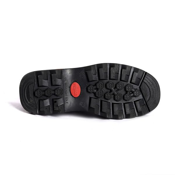 Brand Customized Unisex Genuine Leather Anti Puncture with Steel Toe and Plate Safety Shoes