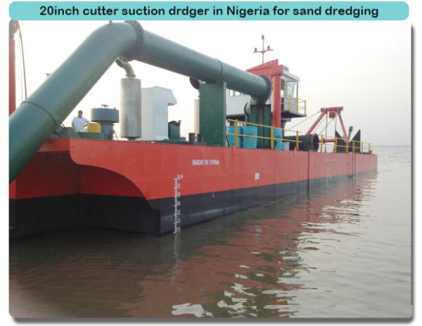 600mm Crown Type Cutter Head Dredger Equipment For River Sand Or Sludge Dredging