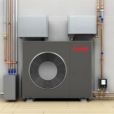 9kW R290 EVI Inverter Monoblock bomba de calor ideal para aquecimento doméstico resfriamento e água quente