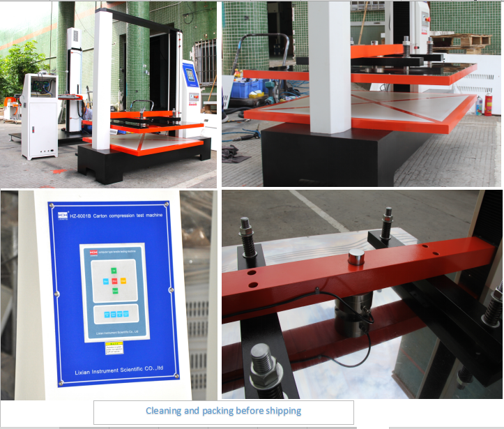 Sturdy Multiscene Carton Compression Machine , Rustproof Box Compression Test Machine