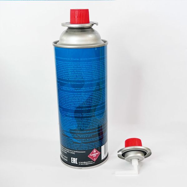 0.20mm thick Tin Empty 227g Butane Gas Cartridge Camping Butane Gas Bottle