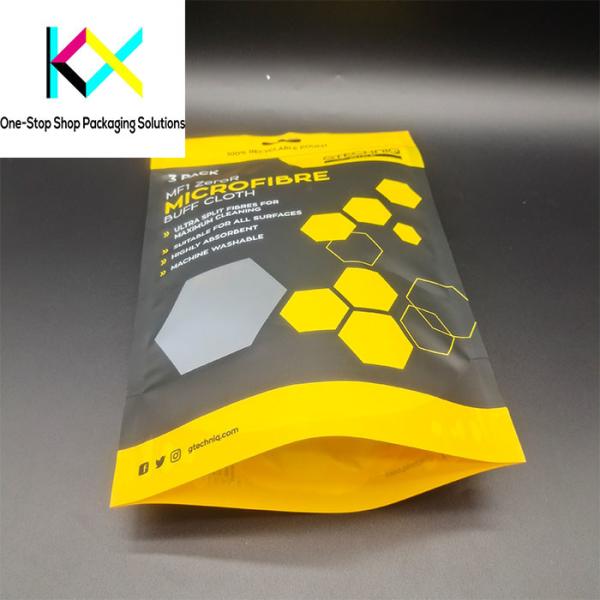 Lingerie Clothing Commodity Packaging Eco Friendly Stand Up Pouch 130um