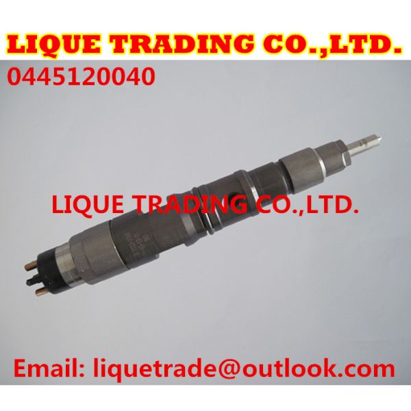 BOSCH Genuine and New Common rail injector 0445120040 for DAEWOO DOOSAN 65.10401-7001C / 65.10401-7001