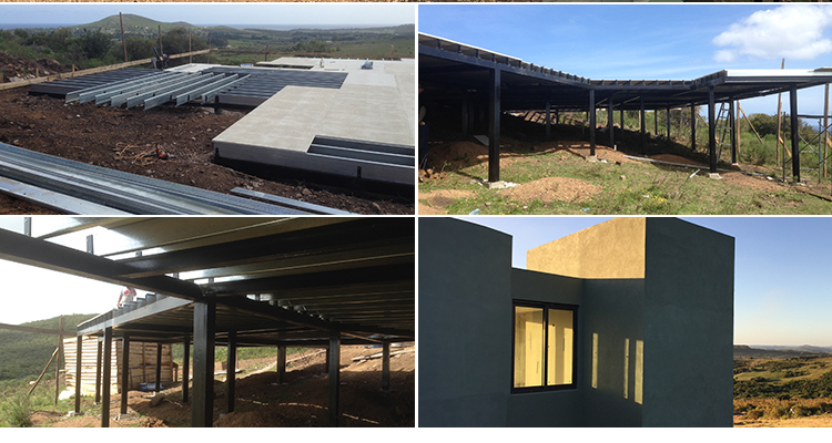 Two-Bedroom Creative Design | Prefabricated Light Steel Frame Single-Family Home
