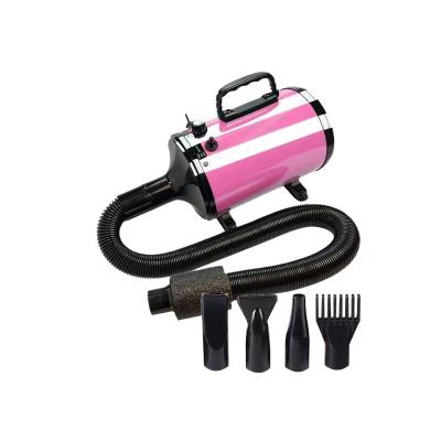 Professional Orange Stepless Speed Regulation Pet Blow Dryer For Pet Clinic