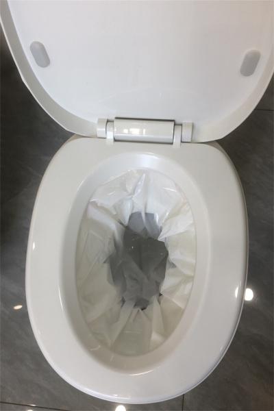 HDPE Portable Toilet Bags Household Biodegradable Potty Bags 15m