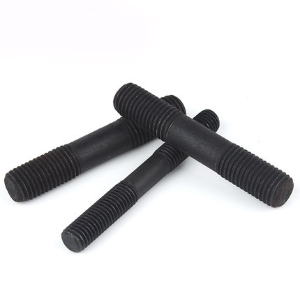 Стержень черноты DIN939 GB897 покрытый цинком скрепляет болтами стержень штанги потока