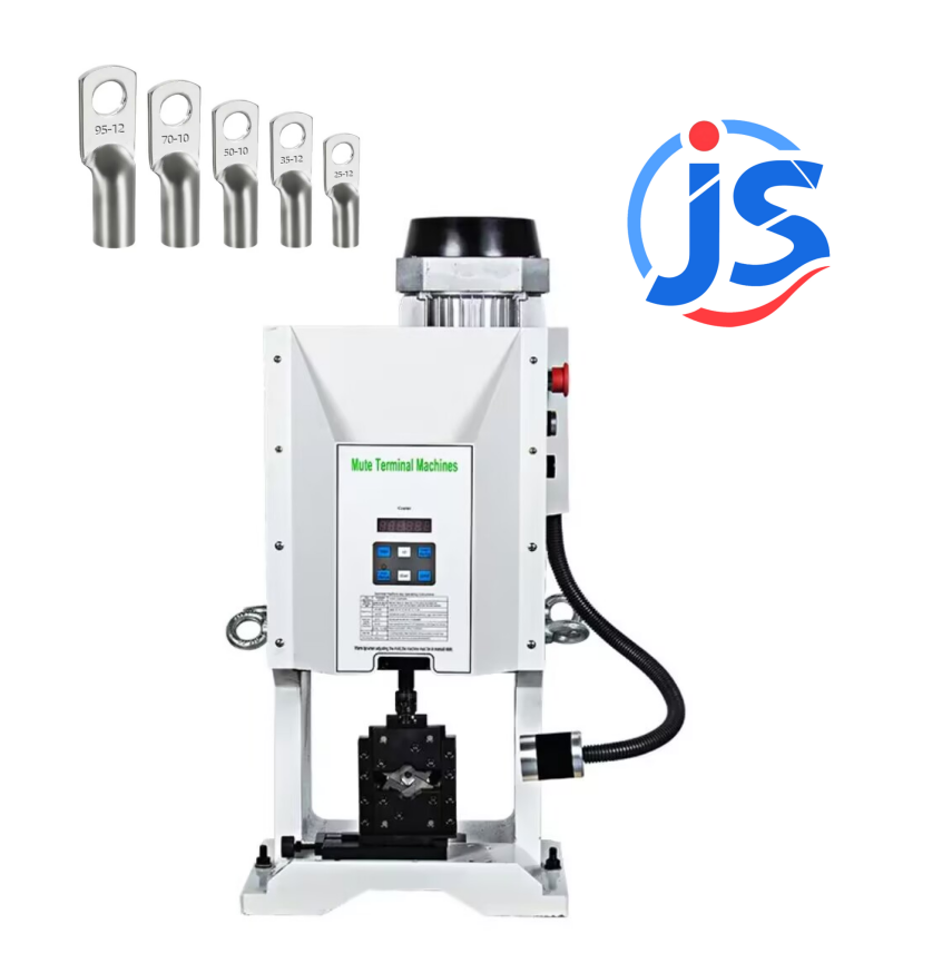 12 Tons Semi Auto Crimping Machine 3600W Strip And Crimp Machine Low Noise