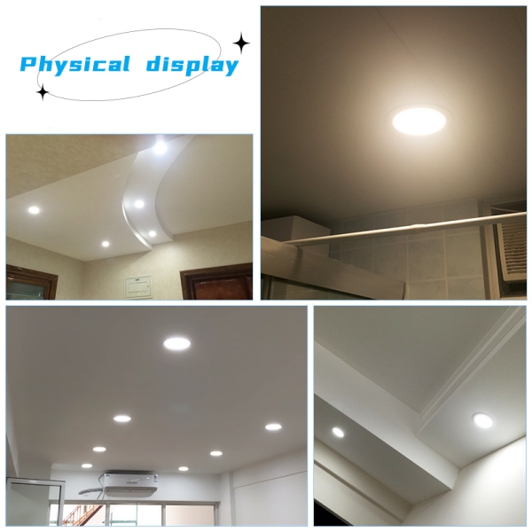 18 ватт круглый привел триак DC DC 24V света панели 12V dimmable или 0-10V dimmable