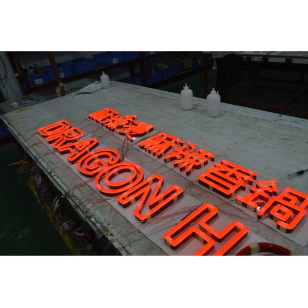 30mm Custom Pink Neon Sign Wall Mounted / Hanging 50000 hours Lifetime