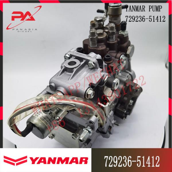 Pompe d'injection de YANMAR 729236-51412 pour 4TNV88/3TNV88/3TNV82 le moteur diesel 72923651412