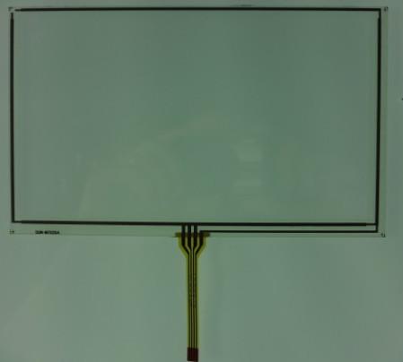 5.2 Inch Digitizer Glass Resistive Touch Panel , Resistive Touchscreen Panel