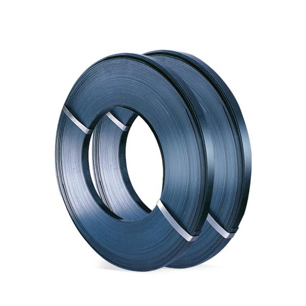 High Strength Tempered Roast Blue Steel Strip Iron Belt 19mm Packaging