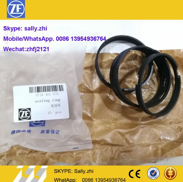 ZF  sealing ring, 0734401078, ZF transmission parts for  zf  transmission 4wg180/4wg200