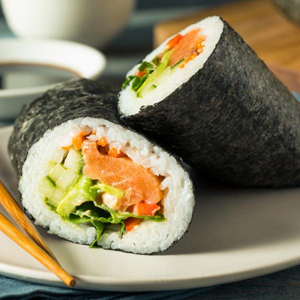 19*21cm Algas Nori Para Sushi, folha de Nori Algas assadas de alta selecção