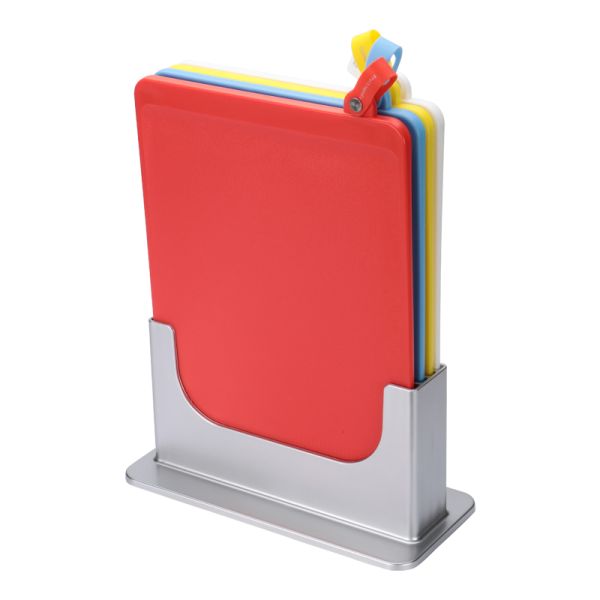 PP Red Kitchen Cutting Board 2kg Corrosion Resistance Antimicrobial 23cm Width