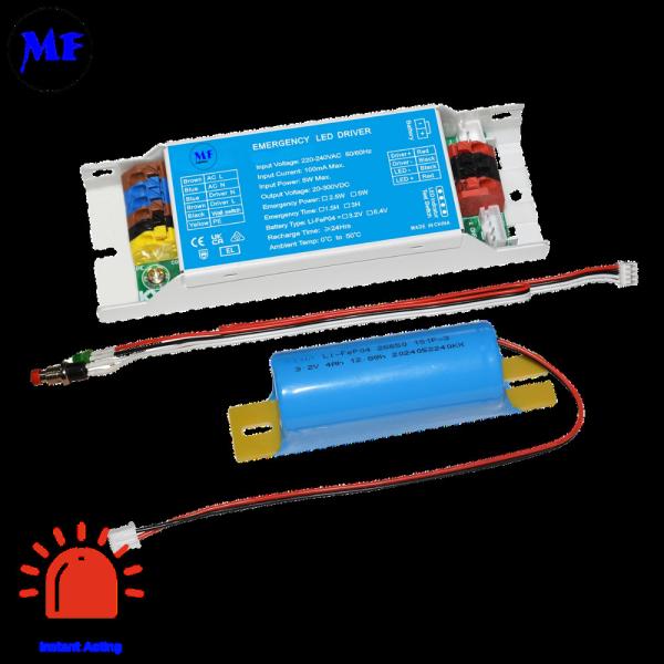 LED Emergency Lighting Ballast Built-in 3-Hour Backup Panic Light Driver For Light