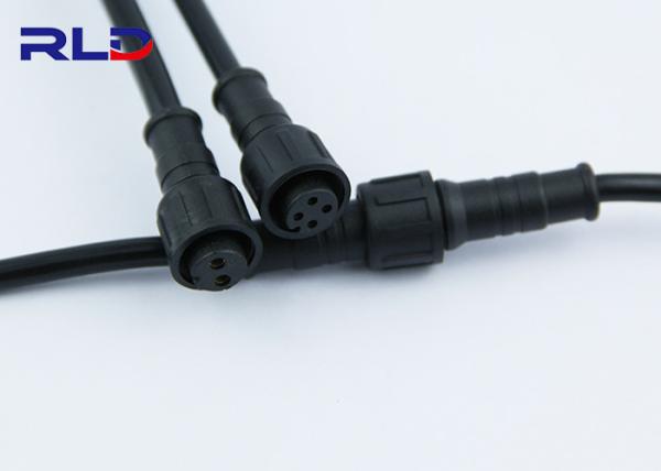 PVC sobre - conector macho bonde impermeável das tomadas e dos soquetes IP67 do molde