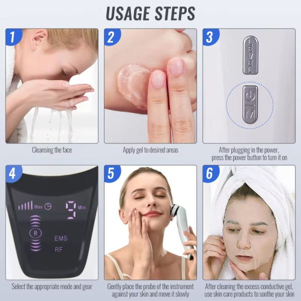 Mini Handheld Hifu Machine For Wrinkle Whitening Firming Skin Rejuvenation
