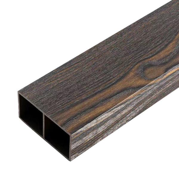 Composite Wpc Rectangular Timber Tube For Wall Partition