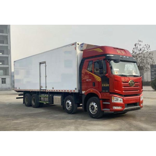 Aotong 30-40 тонн свежих фруктов и овощей холодильник Ван полуприцеп для и транспортировки