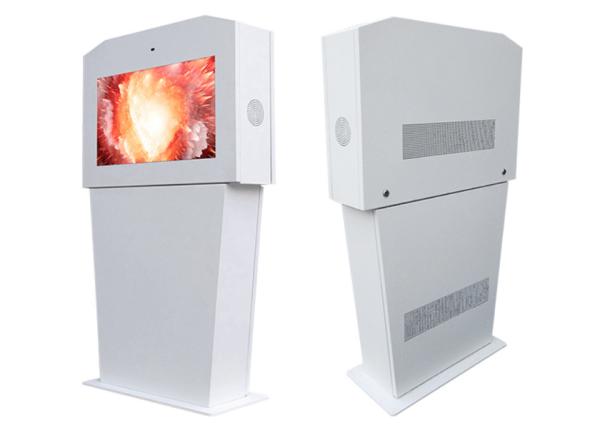 IP65 Waterproof Outdoor Digital Signage Kiosk 6 Touch Points Anti - Glare