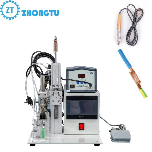 Labor Saving Semi Auto Soldering Machine Stable Performance LED Strip Electronic Component Soldering Robot