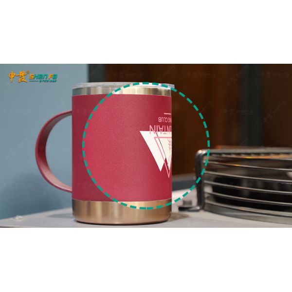 400pcs/h Double Color Semi Auto Screen Printing Machine For Cups