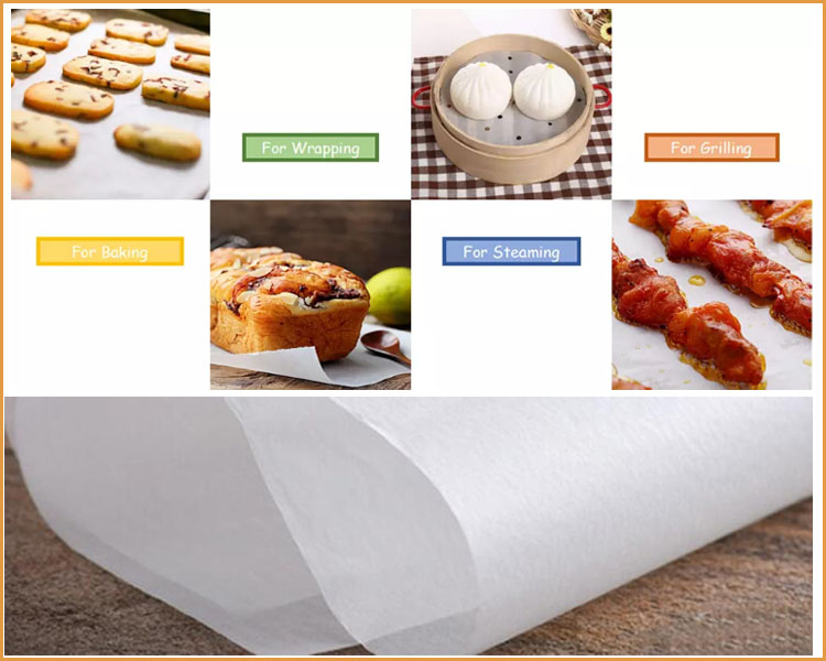Greaseproof Paper Масло устойчивое 35ГСМ крена бумаги газетной бумаги Эко дружелюбное жиронепроницаемое для создания программы-оболочки фаст-фуда