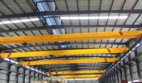 Metallurgical Single Girder Electric Overhead Traveling Cranes 380v 1ton To 20ton