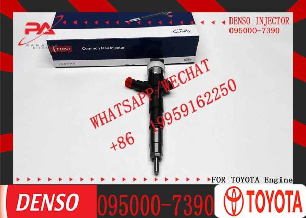 Inyector de tren común nuevo y genuino 095000-5520 095000-5930 095000-6190 095000-7380 095000-7390 095000-7750 para Toyota