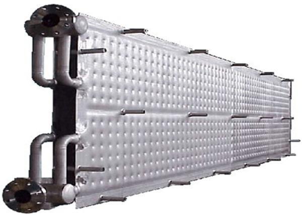 Laser Weld Stainless Steel Pillow Plate Heat Transfer For Ice Machine