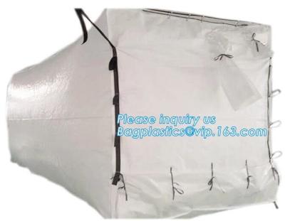 Dry Bulk Container Liner Bags Fibc Big Bags For 20' Shipping Container, Sea Transporting Container Liner